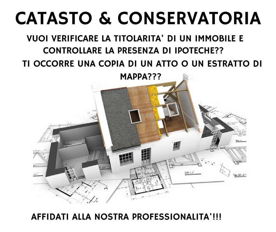 CATASTO E CONSERVATORIA